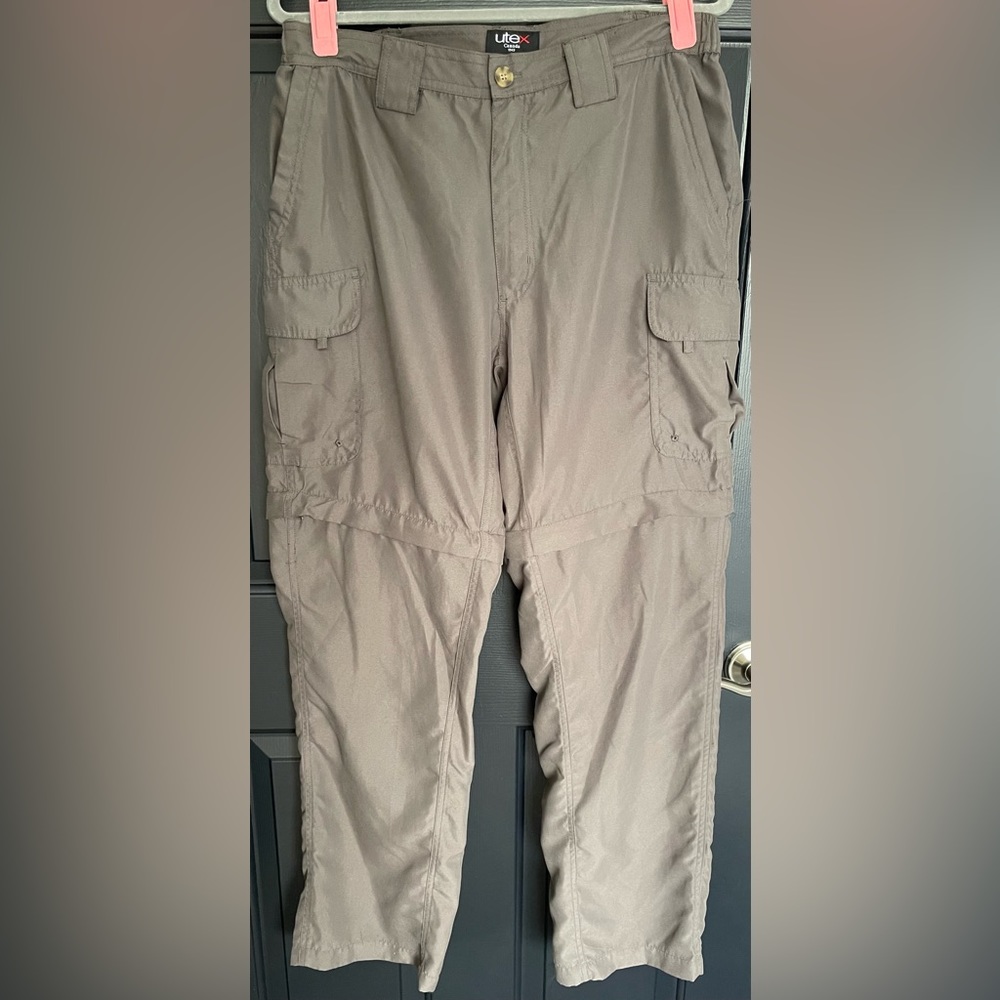 Utex‎ Canada Convertible Pants/Shorts Men's Medium 32-34. Fishing Hiking Fishing
